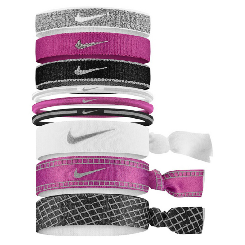 Colitas Para El Cabello Nike Printed Mixed (9 Unidades)