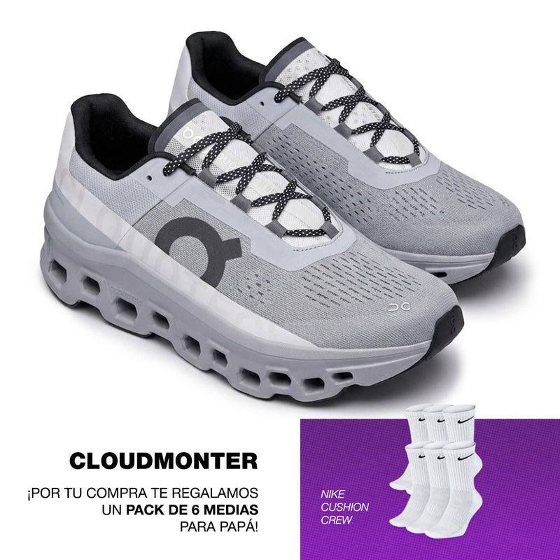 Premium Comfort Cloudmonster + 🎁 Nike Cushion Crew