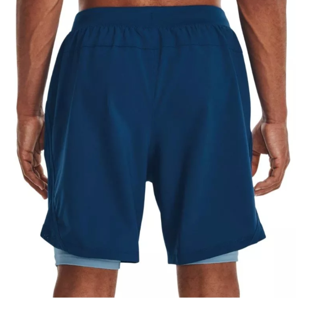 Short para Caballero Launch Run 2in1 7"