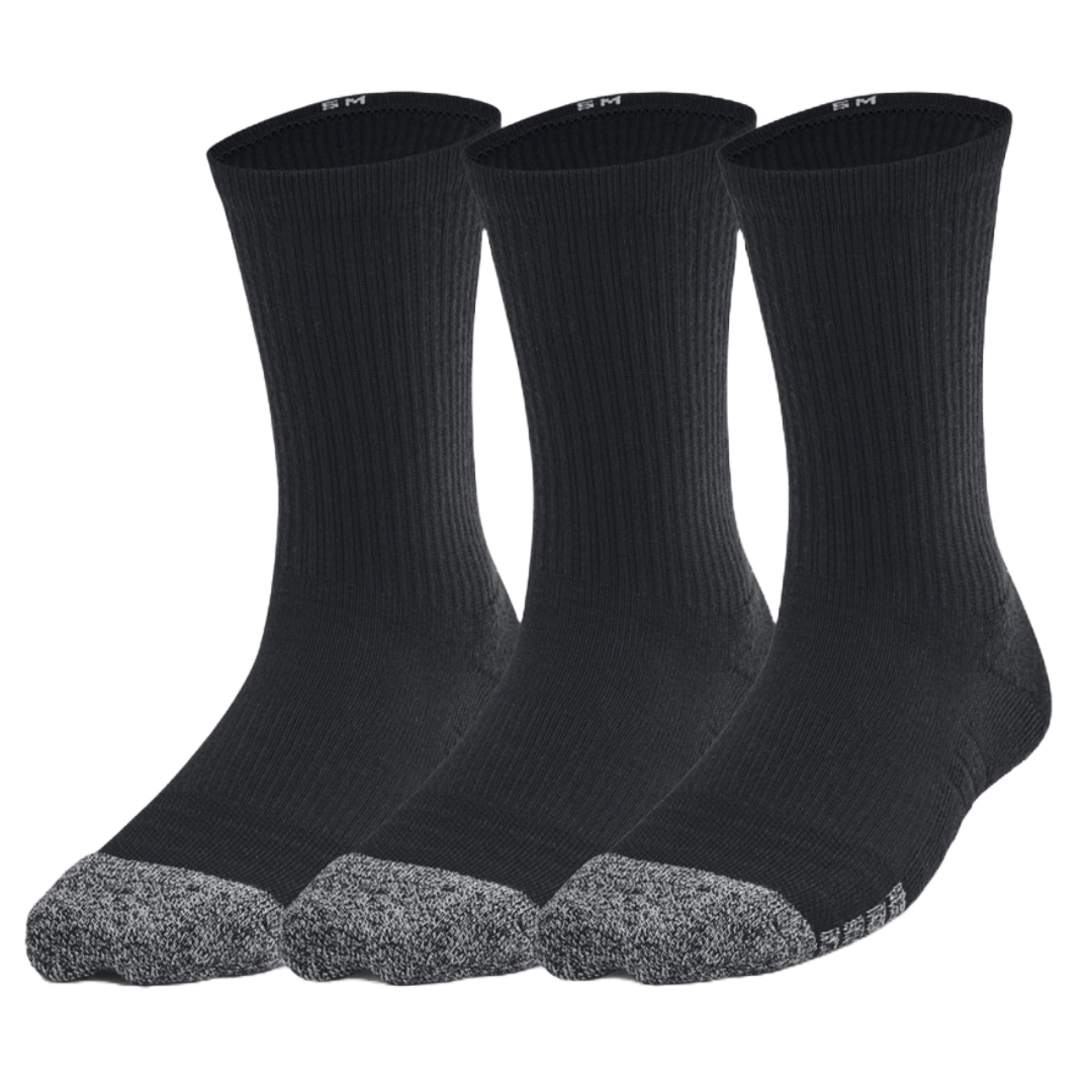 Medias Deportivas Heatgear Crew (3 Pares)