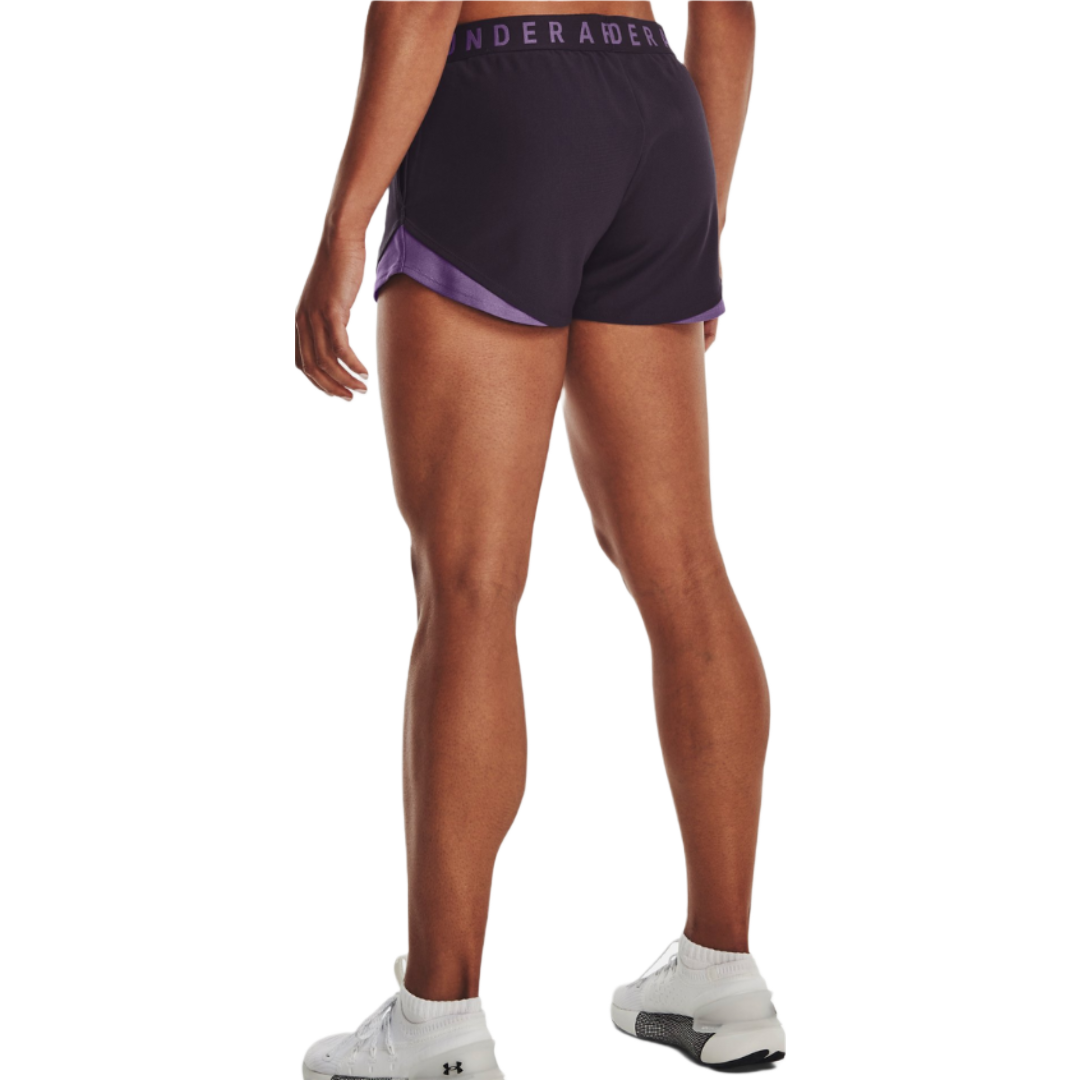 Short para Dama UA Play Up 3.0 3&quot;