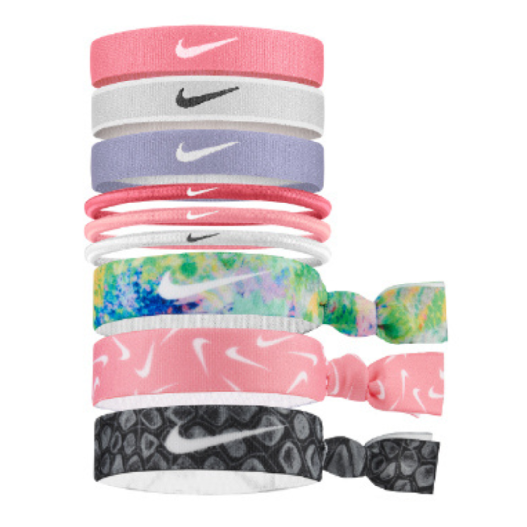 Colitas para el Cabello Nike Printed Mixed (9 Unidades)