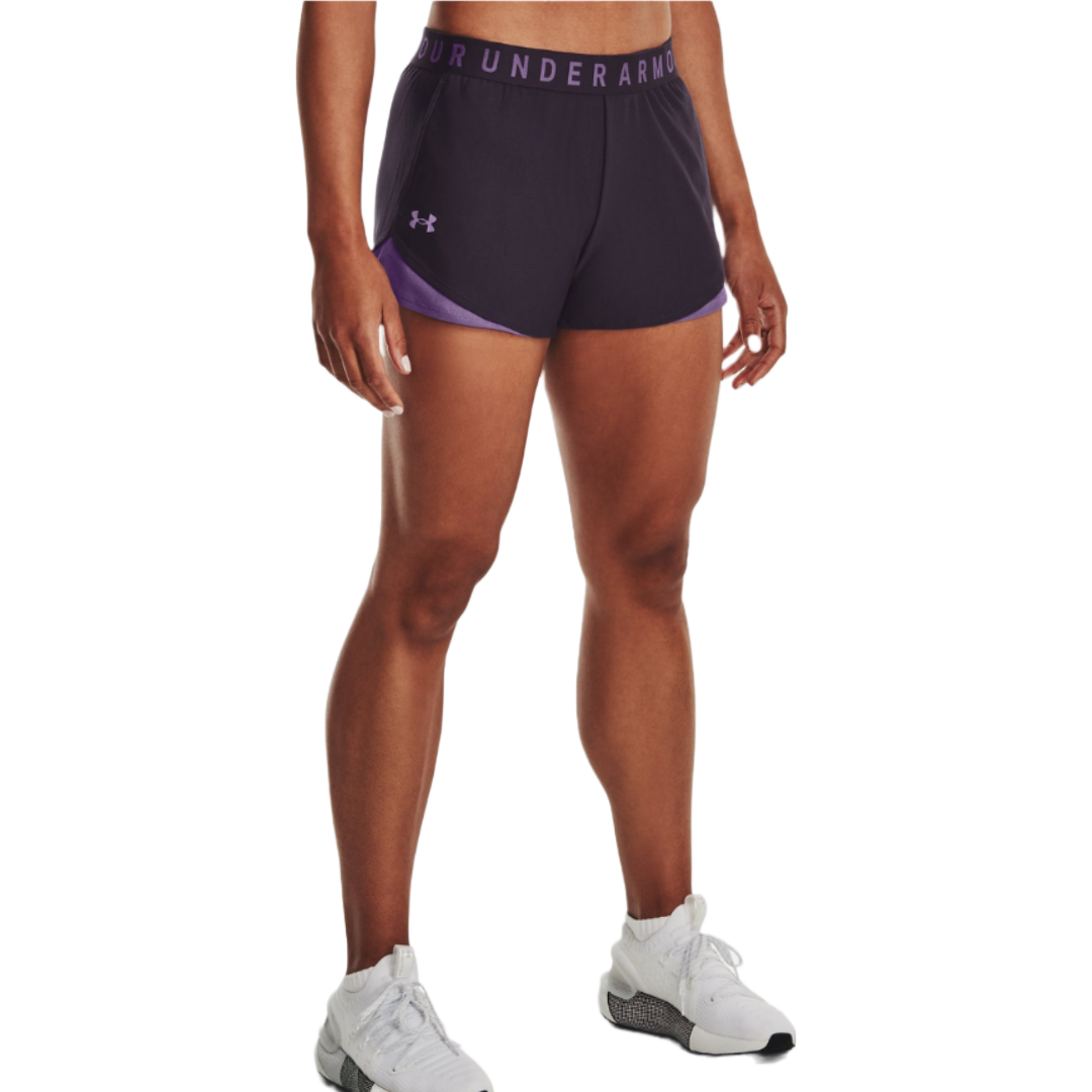 Short para Dama UA Play Up 3.0 3&quot;