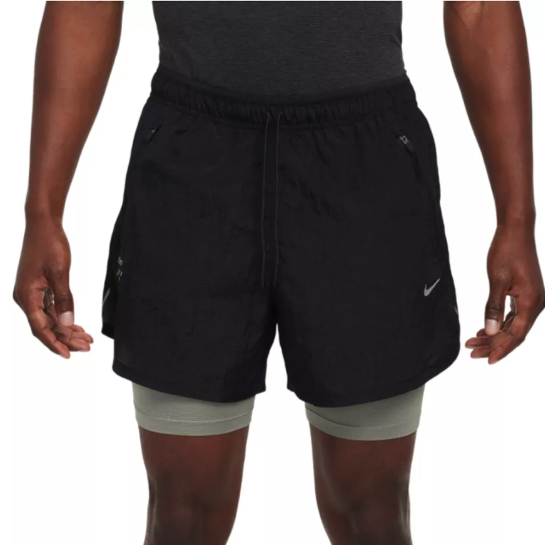 Short para Caballero Stride Running Division 2in1 5"
