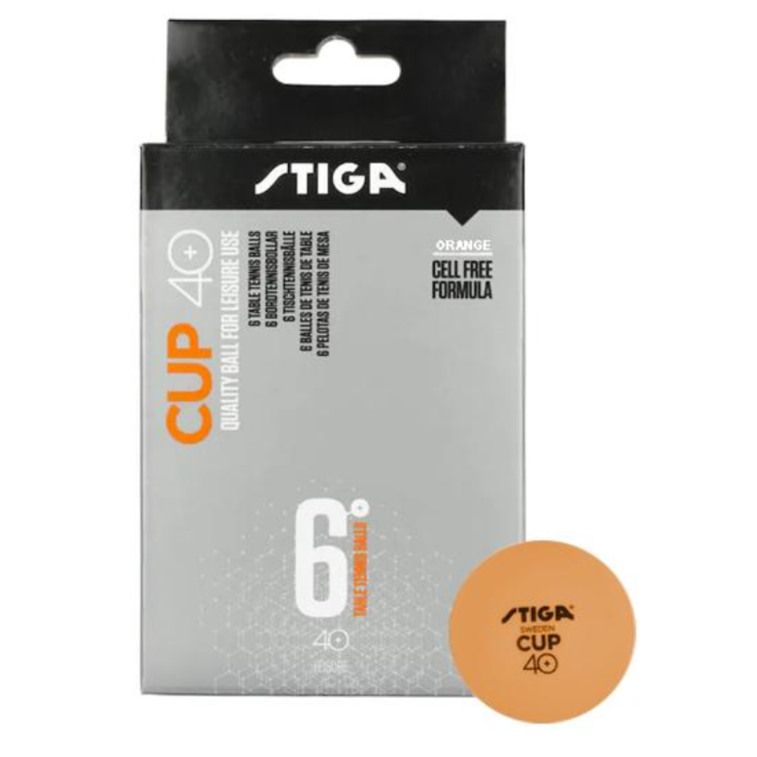 Set de 6 Pelotas de Ping Pong Cup