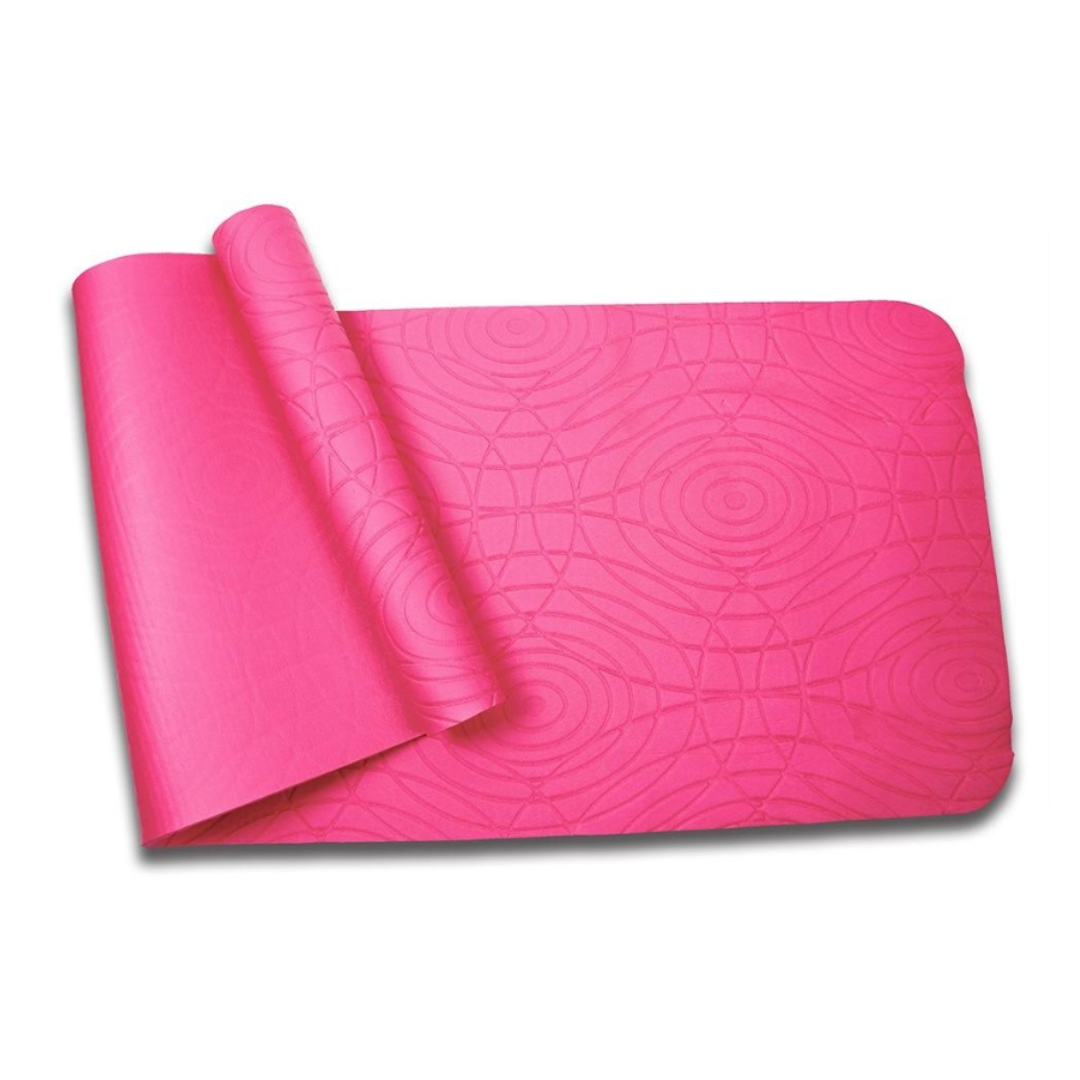 Yoga Mat con Bolso Doble Cushion 10mm
