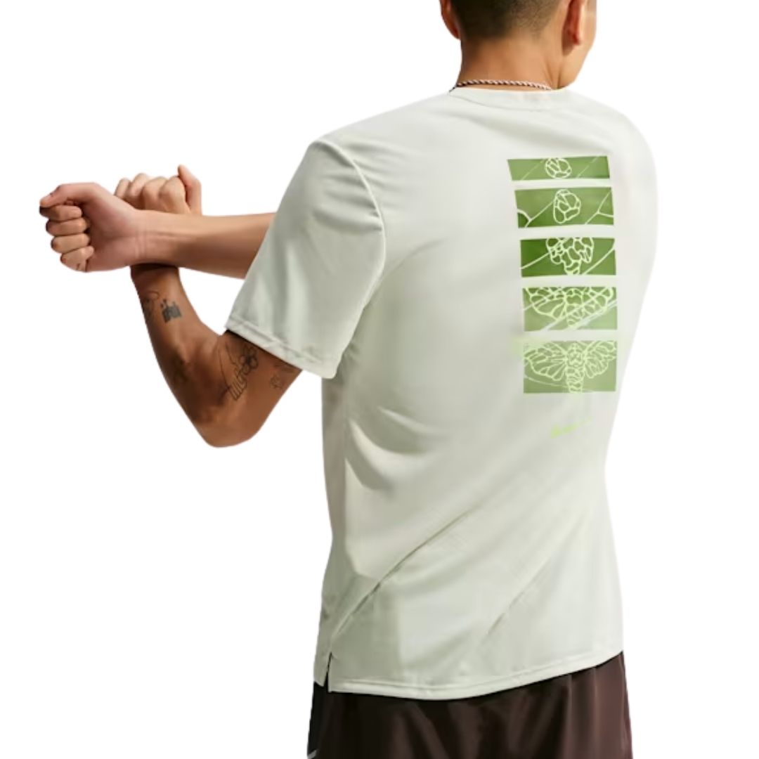 Franela Manga Corta para Caballero Dri Fit Miler SS