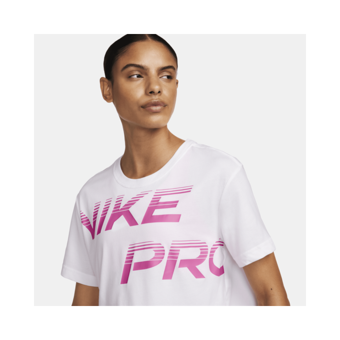 Franela Manga Corta para Dama Nike Pro Graphic