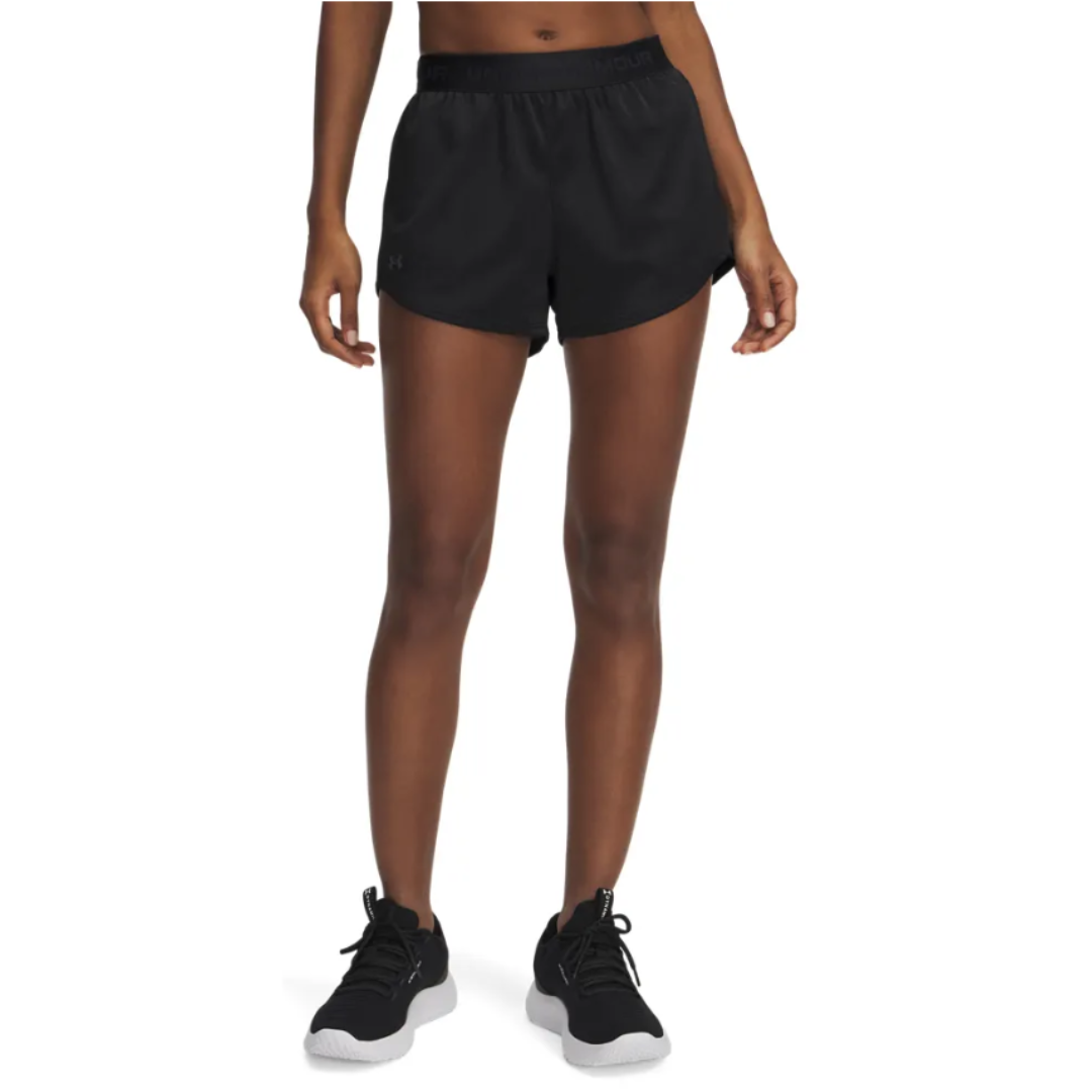 Short para Dama UA Tech Play Up Shine 3&quot;