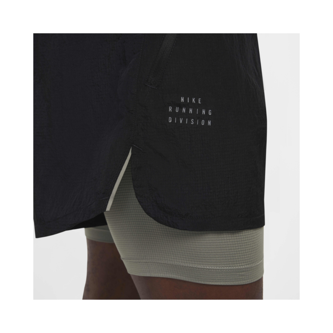 Short para Caballero Stride Running Division 2in1 5"