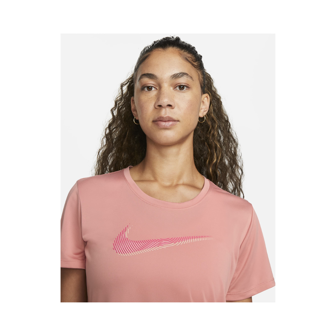 Franela Manga Corta para Dama Dri-Fit Swoosh