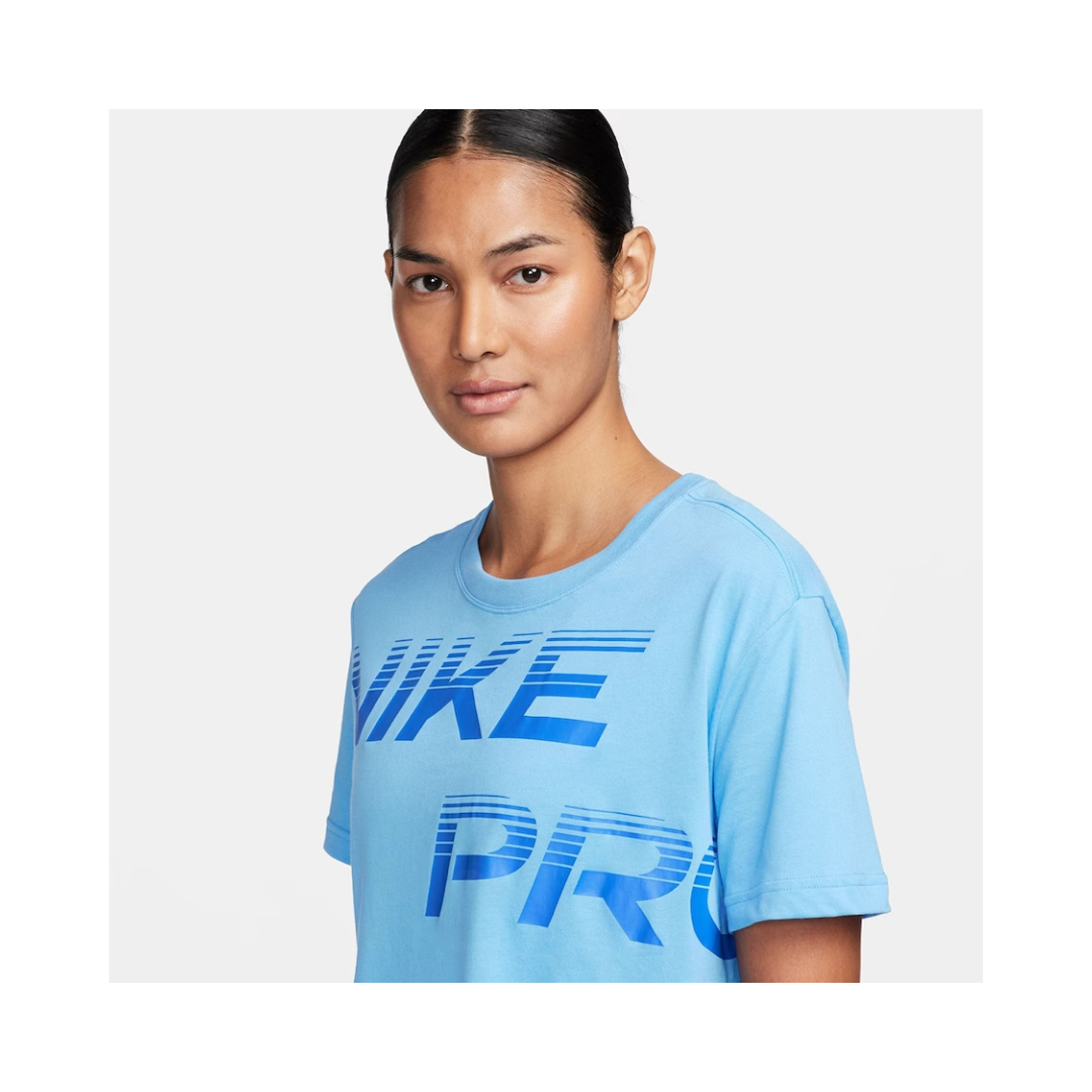 Franela Manga Corta para Dama Nike Pro Graphic