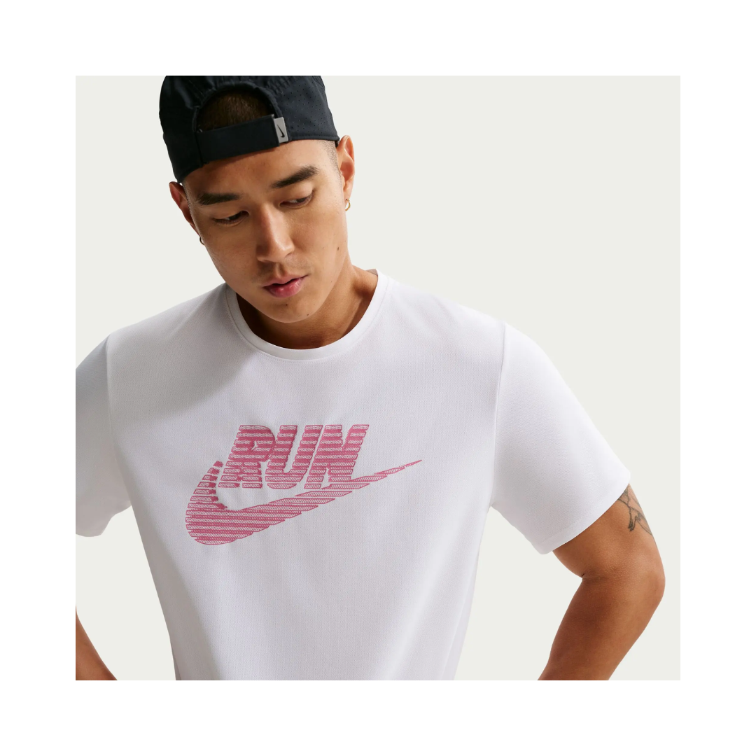 Franela Manga Corta para Caballero Miler Run Energy