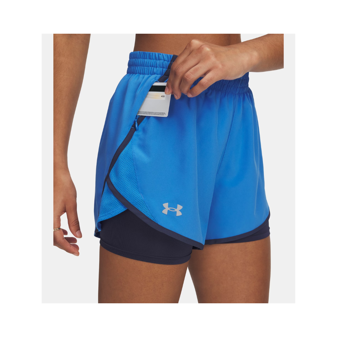Short para Dama Fly By 2 en 1 4.5&quot;