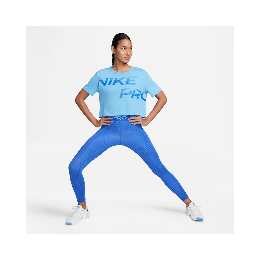 Franela Manga Corta para Dama Nike Pro Graphic