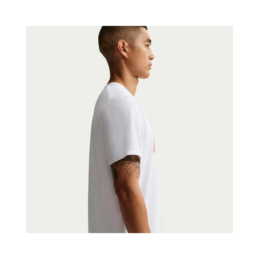 Franela Manga Corta para Caballero Miler Run Energy