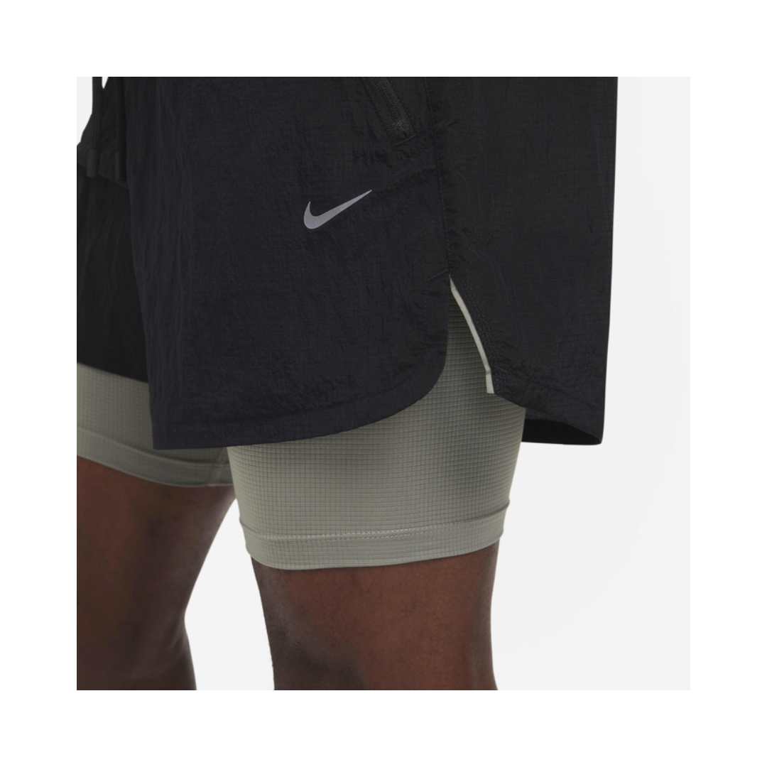 Short para Caballero Stride Running Division 2in1 5"