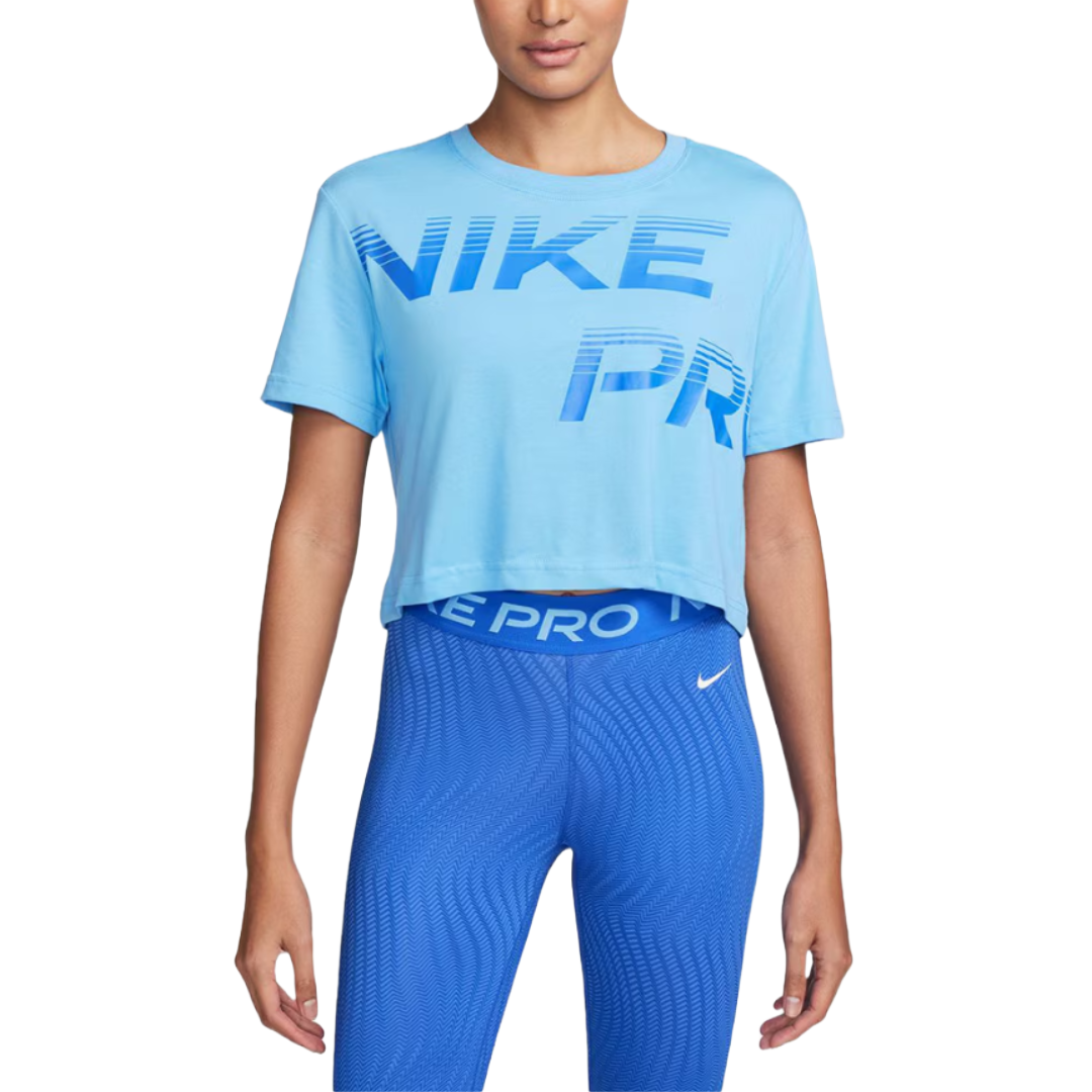 Franela Manga Corta para Dama Nike Pro Graphic