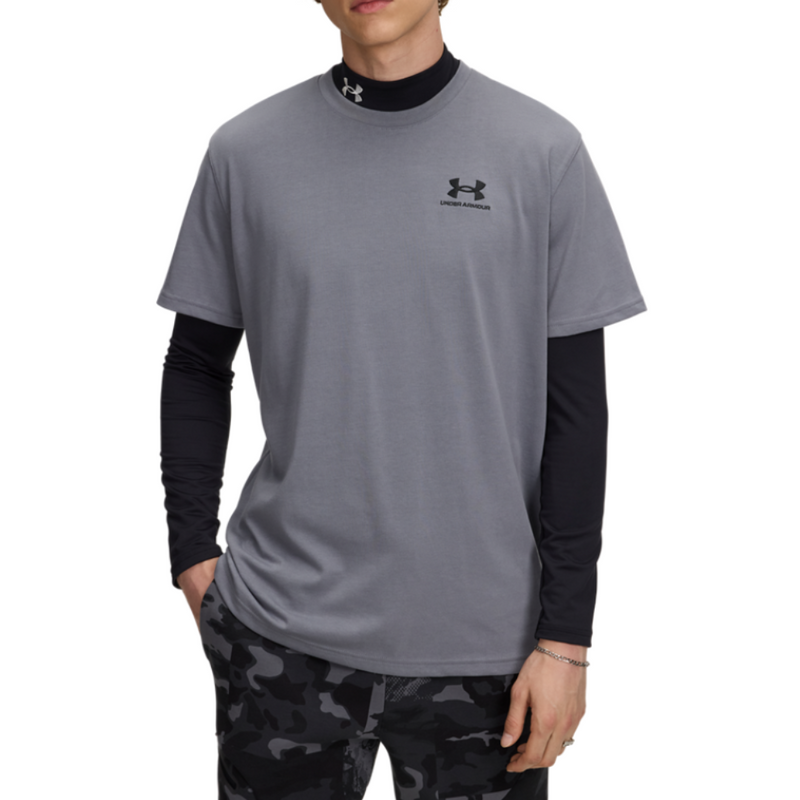 Franela Manga Corta para Caballero UA Logo Embroidered Heavyweight