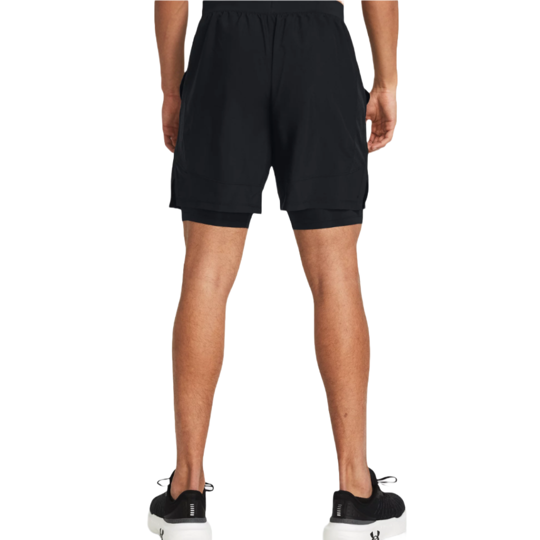 Short para Caballero UA Launch 2 en 1  7"