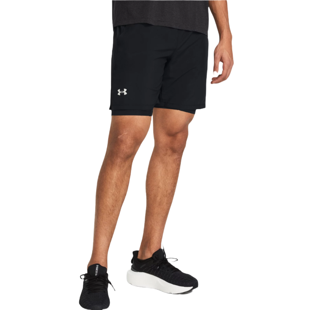 Short para Caballero UA Launch 2 en 1  7"