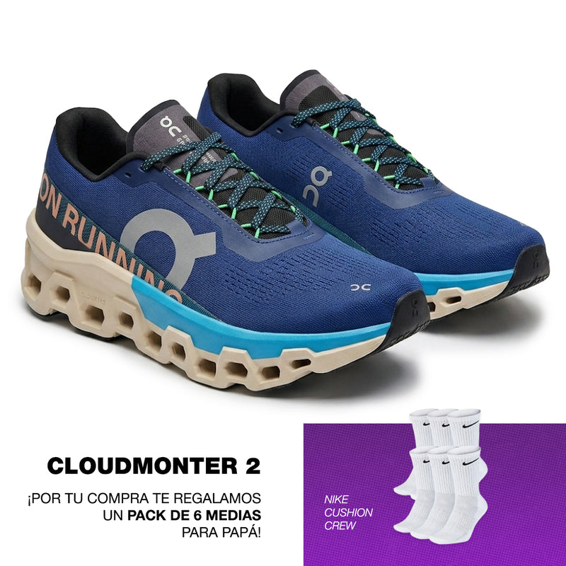 Premium Comfort Cloudmonster 2 + 🎁 Nike Cushion Crew