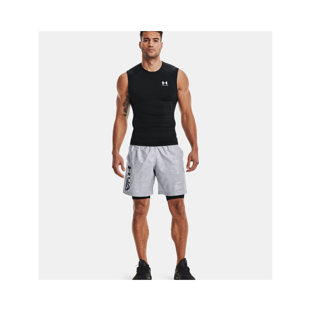 Franela Sin Mangas para Caballero HeatGear