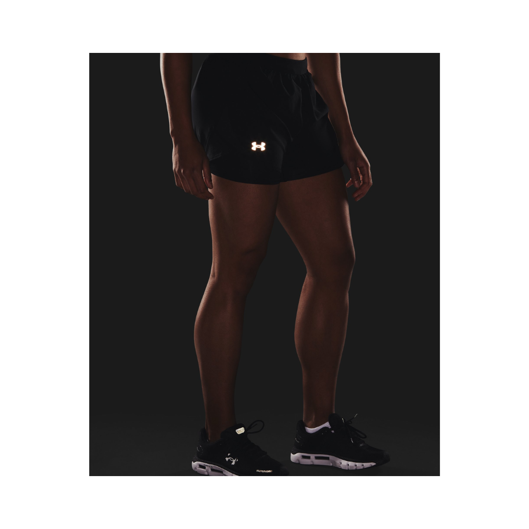 Short para Dama UA Fly By 2.0 2in1