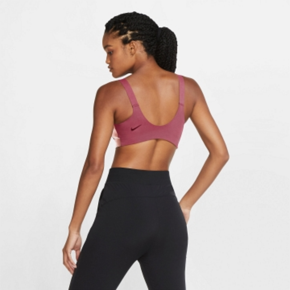 Sostén Deportivo para Dama Swoosh Metalic