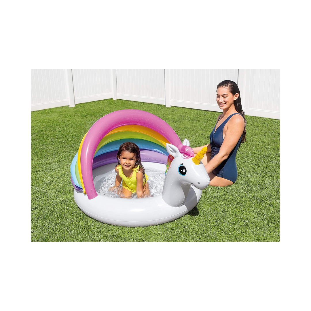 Piscina Inflable de Niños Unicornio