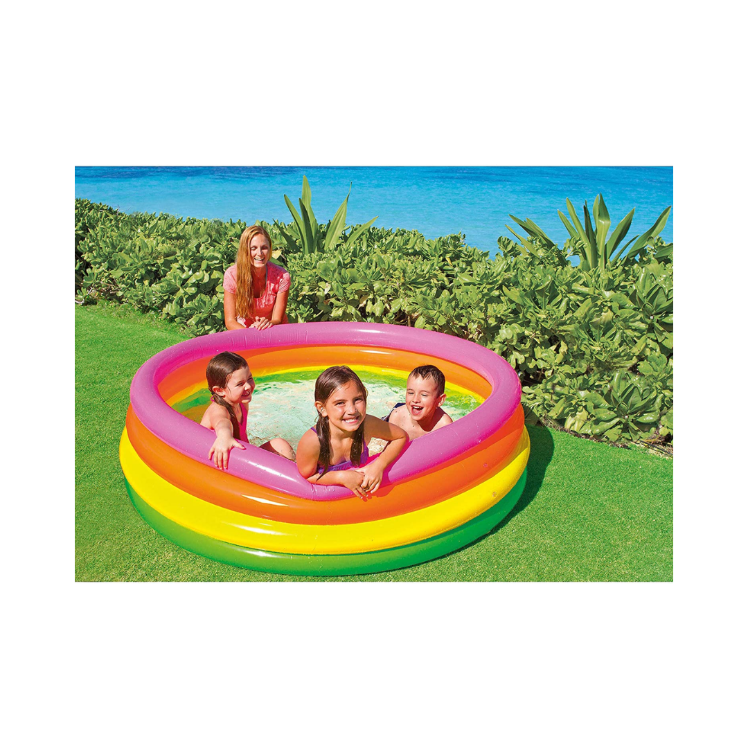 Piscina Inflable de Niños Sunset Glow (163 Galones)