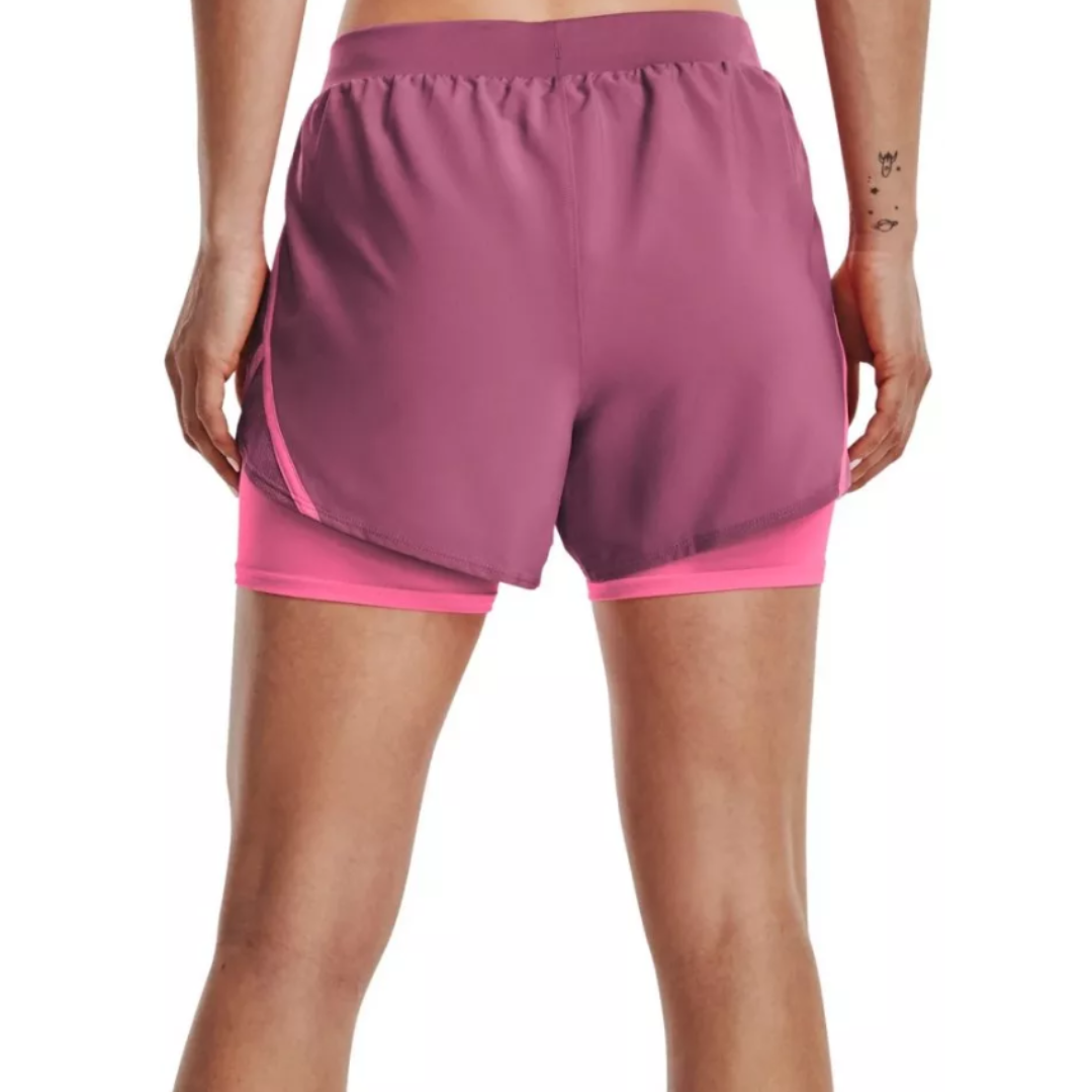 Short para Dama UA Fly By 2.0 2in1