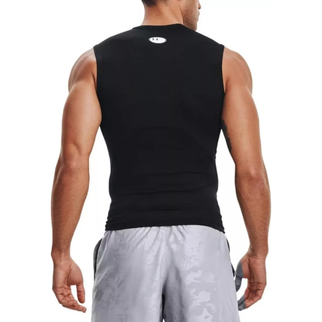 Franela Sin Mangas para Caballero HeatGear