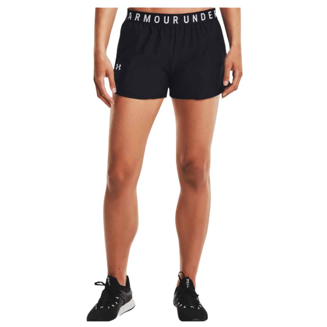 Short para Dama UA Play Up 3.0 3&quot;