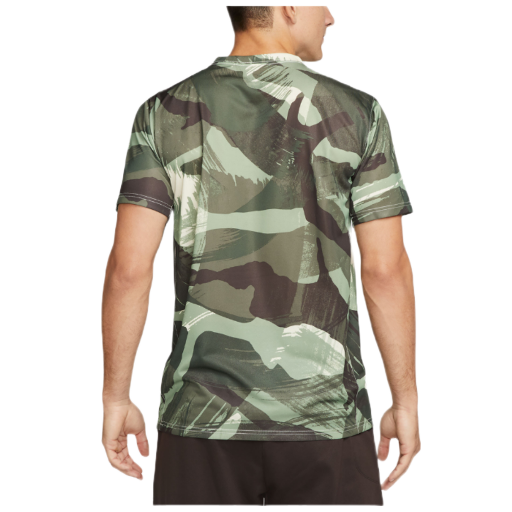 Franela Manga Corta para Caballero Dri-Fit Camo AOP