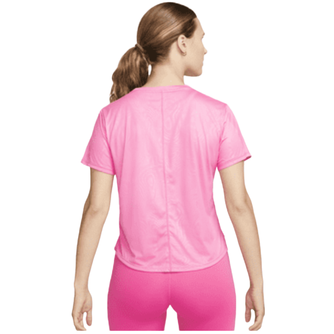 Franela Manga Corta para Dama Dri-Fit One Icon Clash