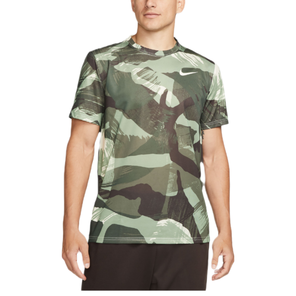 Franela Manga Corta para Caballero Dri-Fit Camo AOP