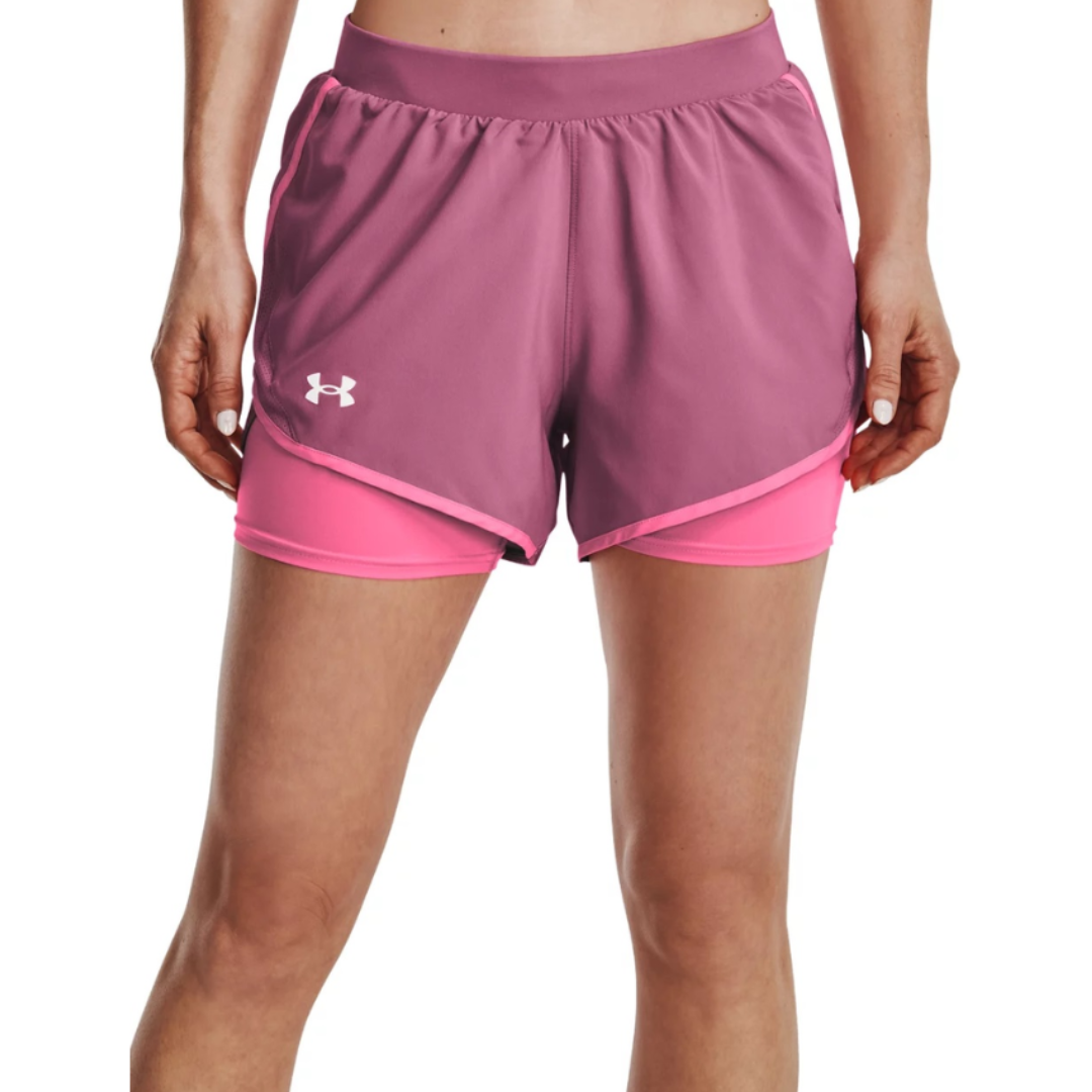 Short para Dama UA Fly By 2.0 2in1