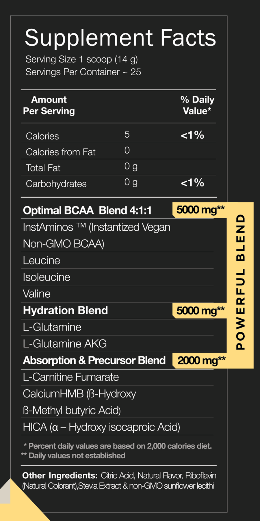 Complemento de Glutamina BCAA